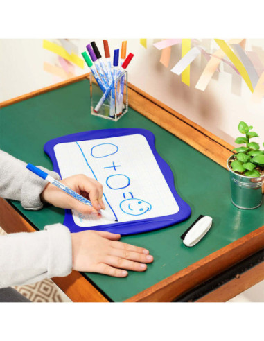 BC841841-24,Marker whiteboard albastru 1.0mm velleda 1721 Bic - Set 24
