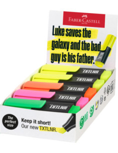 FC154210-10,Textmarker mini superfluorescent culori asortate Faber-castell - Set 10