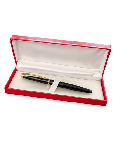 Stilou Hero 6075 cu penita ascunsa, cutie carton, Negru