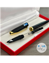 Stilou Hero 6075 cu penita ascunsa, cutie carton, Negru
