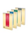 Bloc notes cu spira A4 Pigna Style, 60 file, matematica, Culori asortate