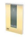 Bloc notes cu spira A4 Pigna Style, 60 file, matematica, Culori asortate