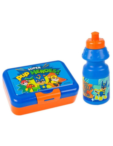 ROB-447904,Set: sticla apa 350 ml + cutie sandwich Paw Patrol - STARPAK