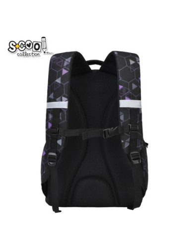 SC3386,Ghiozdan anatomic S-COOL URBAN, 43 x 29 x 22 cm, SHAPES