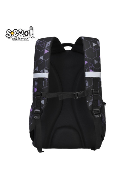 SC3386,Ghiozdan anatomic S-COOL URBAN, 43 x 29 x 22 cm, SHAPES
