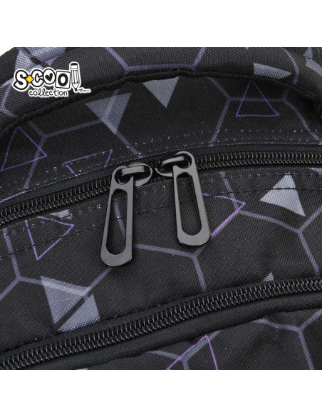 SC3386,Ghiozdan anatomic S-COOL URBAN, 43 x 29 x 22 cm, SHAPES