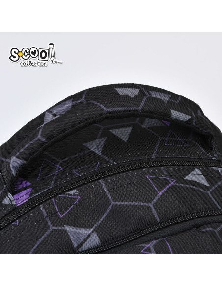 SC3386,Ghiozdan anatomic S-COOL URBAN, 43 x 29 x 22 cm, SHAPES