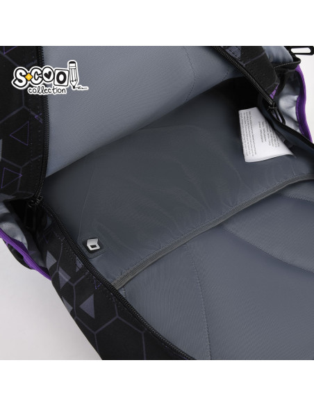 SC3386,Ghiozdan anatomic S-COOL URBAN, 43 x 29 x 22 cm, SHAPES