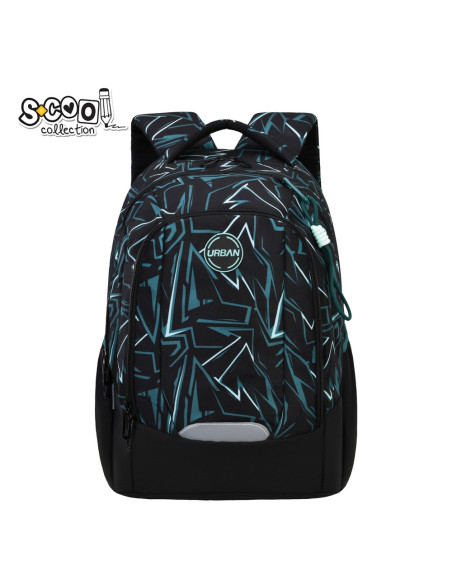 SC3390,Ghiozdan anatomic S-COOL URBAN, 43 x 29 x 22 cm, LIGHTNING