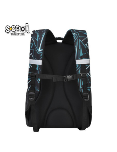 SC3390,Ghiozdan anatomic S-COOL URBAN, 43 x 29 x 22 cm, LIGHTNING