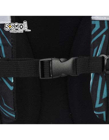 SC3390,Ghiozdan anatomic S-COOL URBAN, 43 x 29 x 22 cm, LIGHTNING