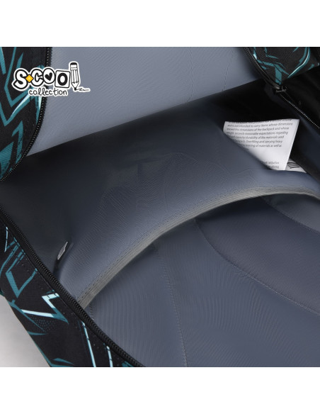 SC3390,Ghiozdan anatomic S-COOL URBAN, 43 x 29 x 22 cm, LIGHTNING