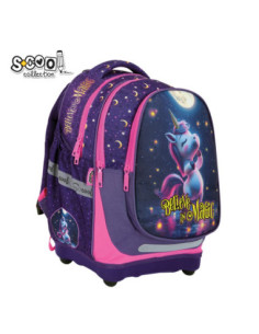 SC3336,Ghiozdan anatomic S-COOL, 39 x 33 x 18 cm, BELIEVE IN MAGIC 2