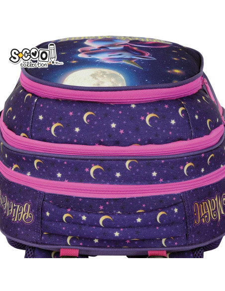SC3336,Ghiozdan anatomic S-COOL, 39 x 33 x 18 cm, BELIEVE IN MAGIC