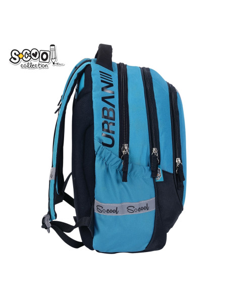 SC3363,Ghiozdan anatomic light S-COOL, URBAN, 41 x 28 x 17 cm, BLUE