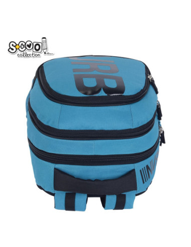 SC3363,Ghiozdan anatomic light S-COOL, URBAN, 41 x 28 x 17 cm, BLUE