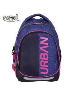 SC3358,Ghiozdan anatomic light S-COOL, URBAN, 41 x 28 x 17 cm, STARS