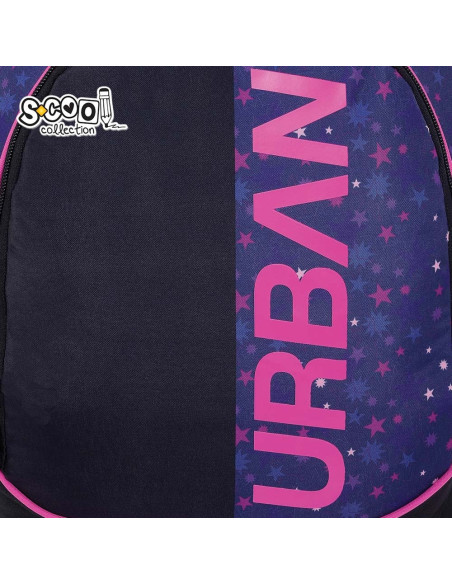 SC3358,Ghiozdan anatomic light S-COOL, URBAN, 41 x 28 x 17 cm, STARS