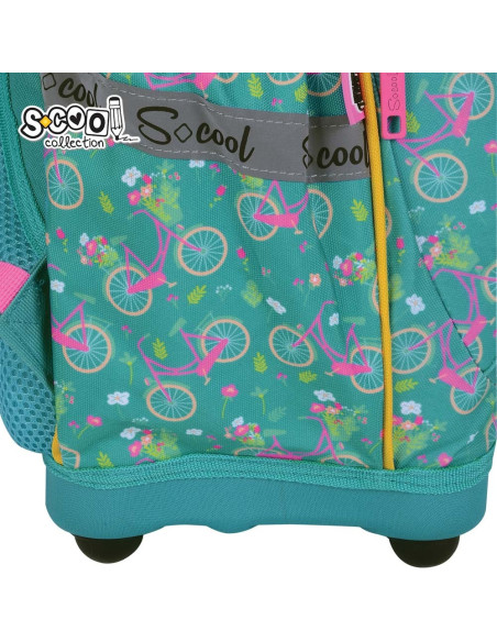 SC3364,Ghiozdan anatomic S-COOL, 39 x 33 x 18 cm, LET'S GO FOR A RIDE