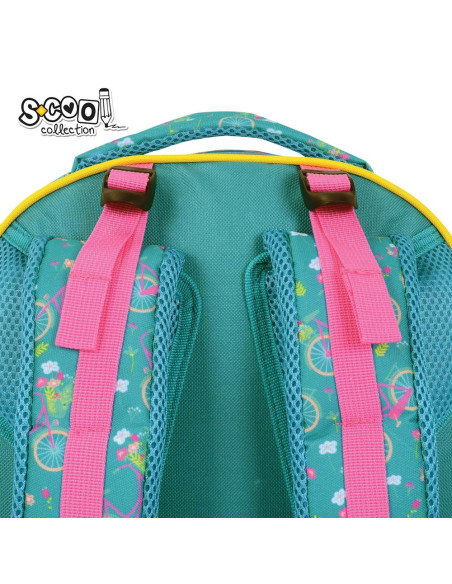 SC3364,Ghiozdan anatomic S-COOL, 39 x 33 x 18 cm, LET'S GO FOR A RIDE