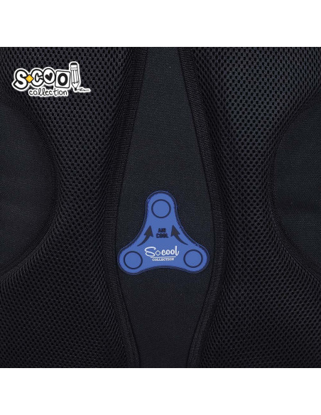 SC3339,Ghiozdan anatomic S-COOL, 39 x 33 x 18 cm, GAMER
