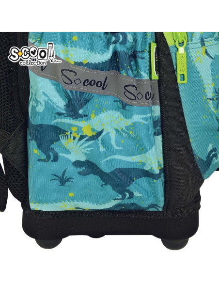 SC3340,Ghiozdan anatomic S-COOL, 39 x 33 x 18 cm, DINO