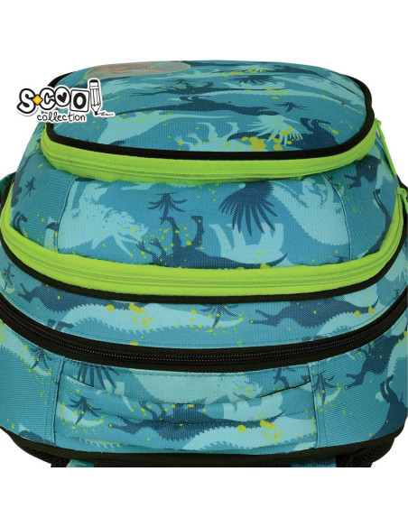 SC3340,Ghiozdan anatomic S-COOL, 39 x 33 x 18 cm, DINO