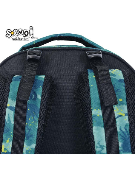 SC3340,Ghiozdan anatomic S-COOL, 39 x 33 x 18 cm, DINO
