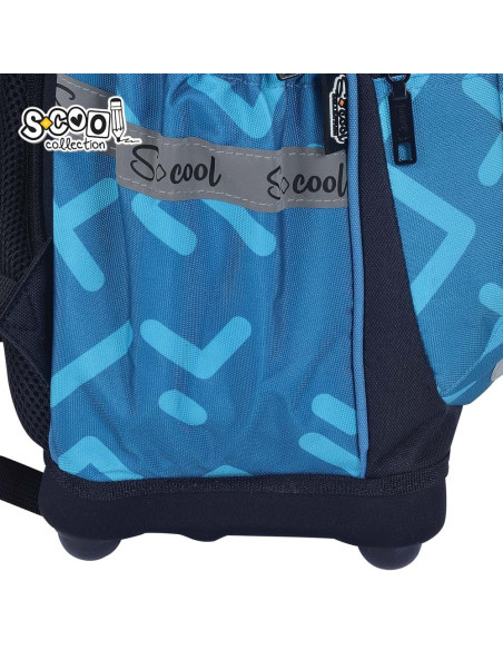 SC3365,Ghiozdan anatomic S-COOL, 39 x 33 x 18 cm, STICKER
