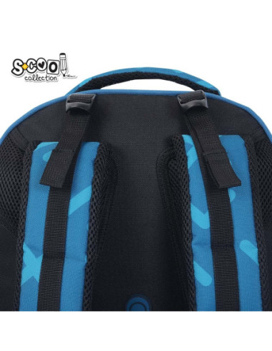 SC3365,Ghiozdan anatomic S-COOL, 39 x 33 x 18 cm, STICKER