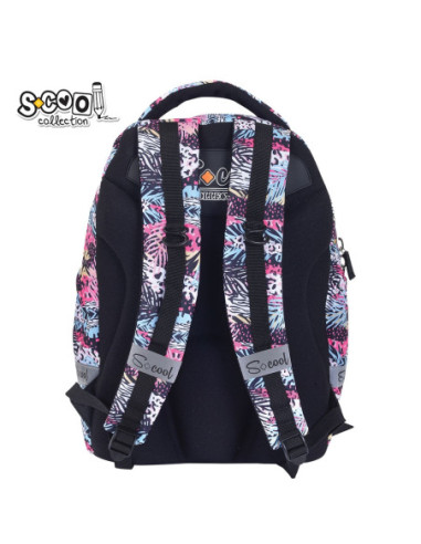 SC3357,Ghiozdan anatomic light S-COOL, URBAN, 41 x 28 x 17 cm, PATTERN