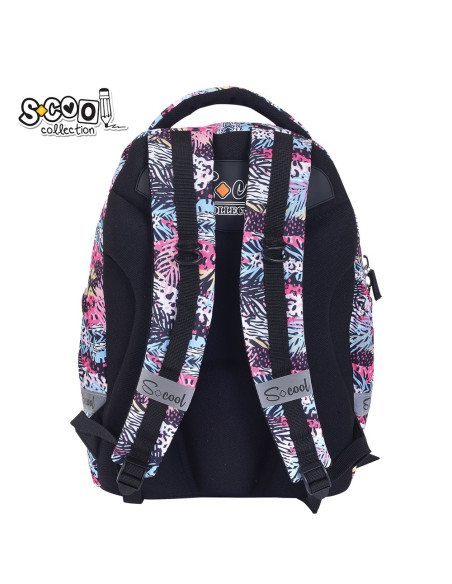 SC3357,Ghiozdan anatomic light S-COOL, URBAN, 41 x 28 x 17 cm, PATTERN