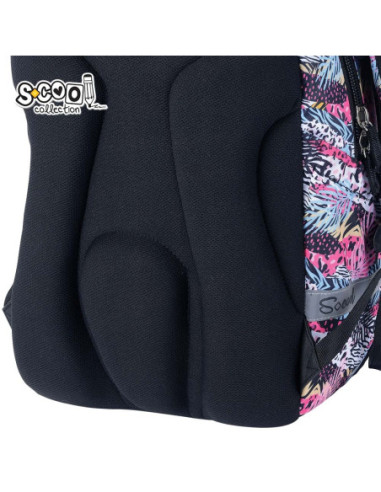 SC3357,Ghiozdan anatomic light S-COOL, URBAN, 41 x 28 x 17 cm, PATTERN