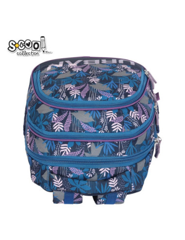 SC3361,Ghiozdan anatomic light S-COOL, URBAN, 41 x 28 x 17 cm, NATURE