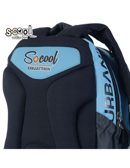 SC3362,Ghiozdan anatomic light S-COOL, URBAN, 41 x 28 x 17 cm, DUO