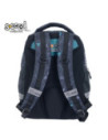 SC3374,Ghiozdan anatomic light S-COLL, URBAN, 41 X 28 X 17 cm, motiv HONNEY COMB