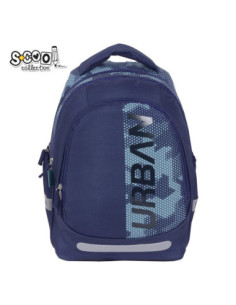 SC3375,Ghiozdan anatomic light S-COOL, 41 x 28 x 17 cm, motiv Urban