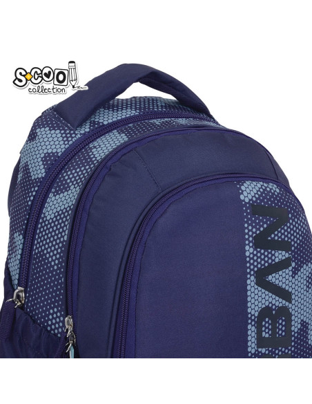 SC3375,Ghiozdan anatomic light S-COOL, 41 x 28 x 17 cm, motiv Urban