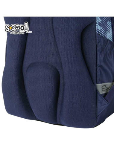 SC3375,Ghiozdan anatomic light S-COOL, 41 x 28 x 17 cm, motiv Urban