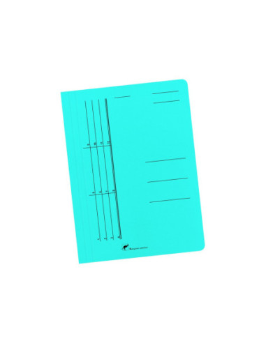 SD-2705/VERDE-100,Dosar din carton color cu sina Austral VERDE - Set 100