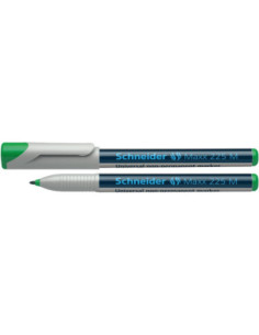 SD-5723/VERDE-10,Marker OHP mediu nepermanent Schneider 225 1 mm VERDE - Set 10