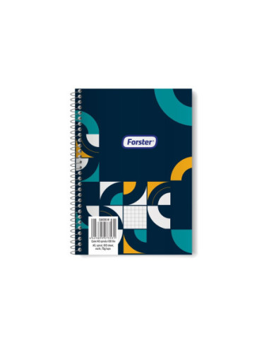 SD-6147-10,Caiet A5 spirala 100 file Forster - Set 10