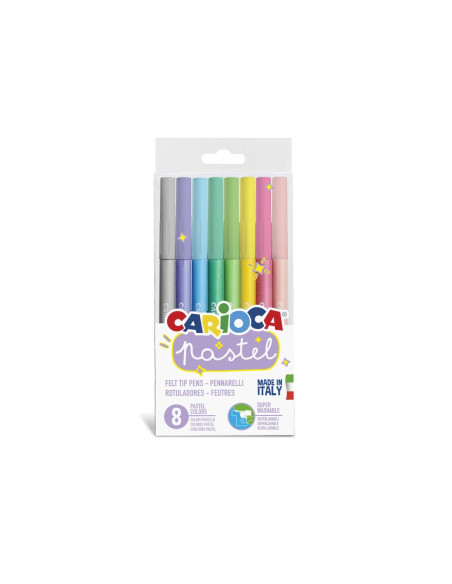 SD-SKR195,Carioca Pastel 8/set
