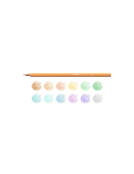 SD-SKR191,Creioane color Carioca Pastel 12/set
