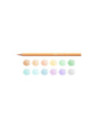SD-SKR191,Creioane color Carioca Pastel 12/set
