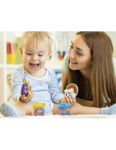 SD-SKR223,Plastilina Baby Dough Carioca 8 x 75 g/cutie