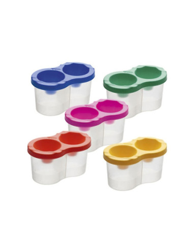SD-SKL028-36,Pahar pentru pictura dublu - Set 36