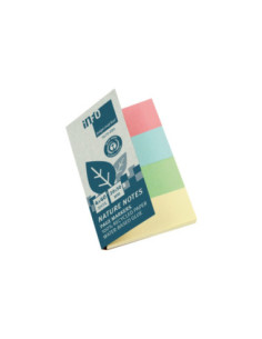 SD-IDA050,PageMarker reciclat 20 x 50 mm 160 file Nature Info Notes 4 culori/set
