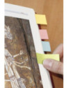 SD-IDA050,PageMarker reciclat 20 x 50 mm 160 file Nature Info Notes 4 culori/set