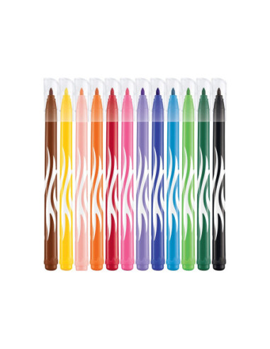 SD-SKR538,Carioca Maped Color'Peps Jungle 12 culori/set